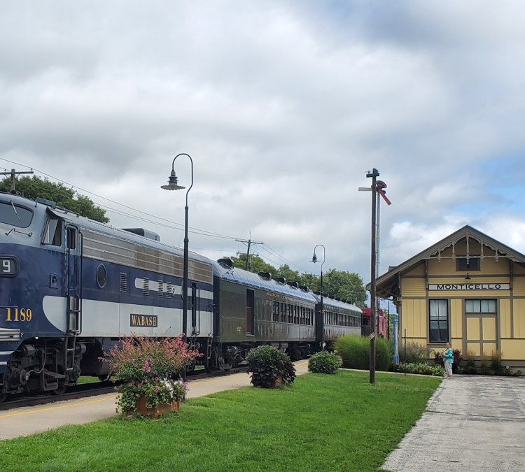 Monticello Railway Museum Wabash Depot (Monticello,&nbspIL)